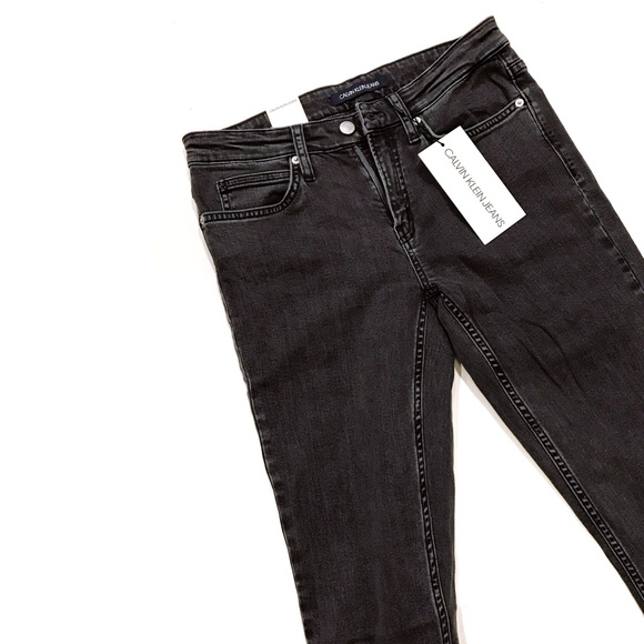 Calvin Klein Denim - Calvin Klein Jeans Mid Rise Skinny Grey W28 x L32 NWT